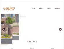 Tablet Screenshot of amberridgecondos.com